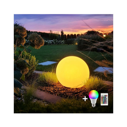 LED RGBW prigušiva spoljašnja lampa GLOBO 1xE27/9W/230V prečnik 30 cm IP44