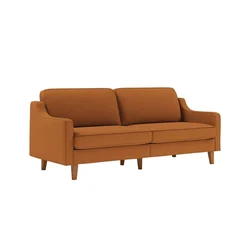 Atelier del Sofa Trosed Robin 3, 205x84x87cm, Braon