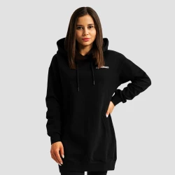 GymBeam Ženska dukserica Limitless Longline Black