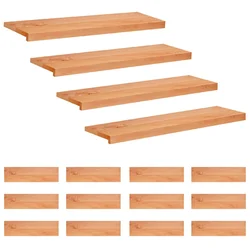 Vidaxl Stopnice 16 kos 100 x 30 x 2 cm Lak Trda bukovina