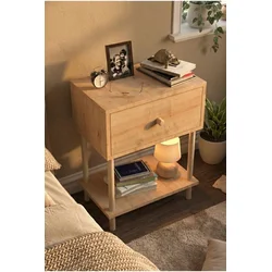 Hanah Home Noćni ormarić, Bež