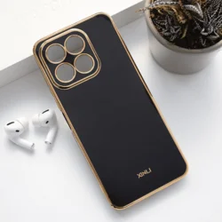 Maska za telefon Fresh Electroplated za Honor X6b, Crna