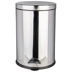 KOŠ ZA SMEĆE S PEDALOM I POKLOP. INOX-20L