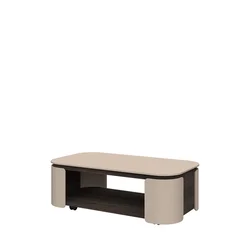Jela Jagodina Klub sto KLS/AU, Kolekcija Aura, 110x39x60 cm, Mokka