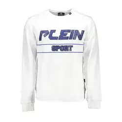 PLEIN SPORT Muški Duks FIPS211_BIANCO_01-WHITE, Beli