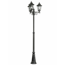Eglo Navedo spoljna podna lampa/3, e27, crna/srebrna