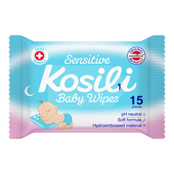 KOSILI Baby vlažne maramice plave 15/1