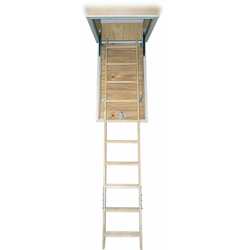 Podstrešne stopnice Domix z oblogo 70x120 cm