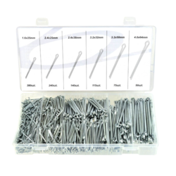 Komplet varnostnih razcepk ravnih 1000kos G02804