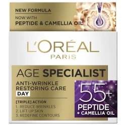 Loreal Ženska dnevna krema za obnavljanje kože Age Specialist Anti-Wrinkle 55+ 50ml