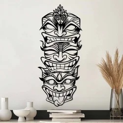 Wallity Zidna dekoracija Fun Naughty Wild, 35 x 81 cm, Crna