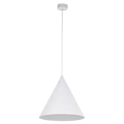 TK Lighting Viseča svetilka CONO WHITE 10009