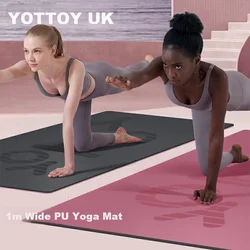 Yottoy Prostirka za jogu, 195x100cm, Roze