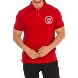 Plein Sport Muška polo majica PIPS508 52, Kratki rukav, Crvena