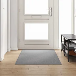 Tepih trkač Svijetlo siva 100 x 250 cm 100% Polipropilen