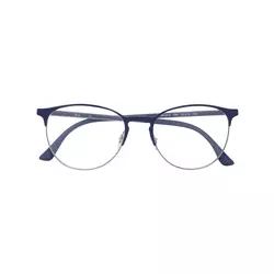 Ray-Ban - round metal glasses - unisex - Blue