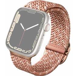 UNIQ strap Aspen Apple Watch 40/38/41mm Braided DE citrus pink (UNIQ-41MM-ASPDECPNK)