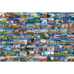 Ravensburger Slagalica 99 najlepših mesta na svetu, 3000 delova