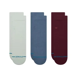 Stance Nogavice modra / pastelno modra / bordo