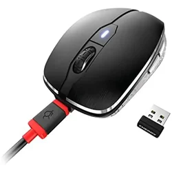 Miš brezžična + Bluetooth Cherry MW-8 Advanced 3000DPI 6 gumbov črno-siva (JW-8100)