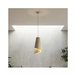 Luster na sajli MODA 1xE27/15W/230V bež/ratan