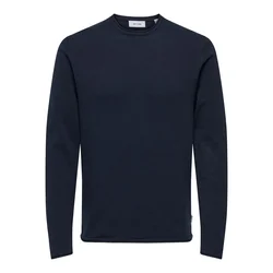 Only & Sons Pulover Jimmy  nočno modra