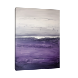 Canvas Slika na platnu Ljubičasti pejzaž II, Bez rama, 60x80cm