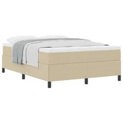 Krevet s opruga kutije Siva zelena 160 x 200 cm Kordura tekstil