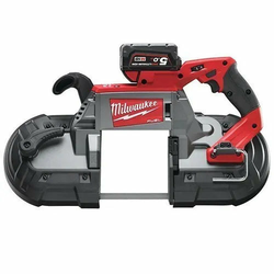Milwaukee M18 CBS125-502C Tračna aku testera, 18V 5Ah, Crvena