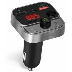 CONNECT IT CCC-8900-AN - FM predajnik za automobil sa handsfree funkcijom crna/srebrna
