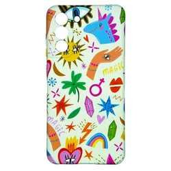 Maska za telefon SVETLECE za Samsung S21 FE DZ9/3, Bela