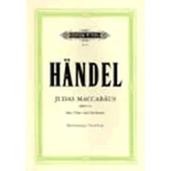 HANDEL: JUDAS MACCABAUS HWV 63 NOTE