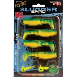 RAPTURE SLUGGER SHAD SET 85MM 10 I 15GR GLOWING