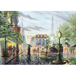 Art puzzle Sestavljanka Poletni dež v Parizu 2000 kosov
