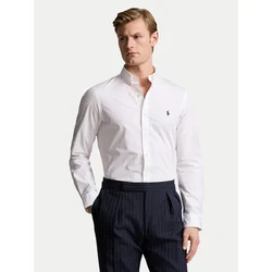 Polo Ralph Lauren Srajca 710928254002 Bela Slim Fit