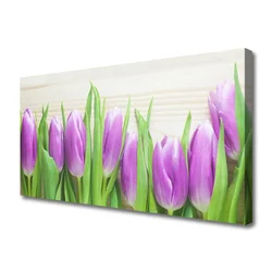 tulup.si Slika na platnu Tulipani rože narava 100x50 cm