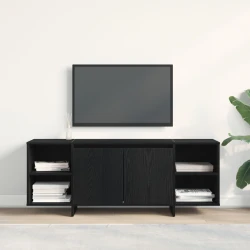 TV ormar 130 x 35 x 50 cm Crni hrast Konstruirano drvo