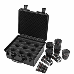 Ohišje za 9 objektivov Meike Cine Lens