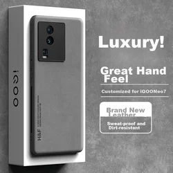 HotFire Maska za mobilni telefon Vivo iQOO Neo 7, Siva