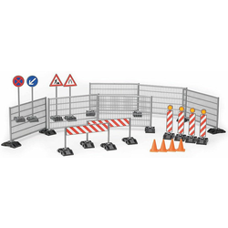 Bruder Construction Set Dodaci, zaštitna ograda, znakovi 62007