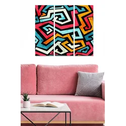 Set slika Wallity MDF24135121, 3 dijela