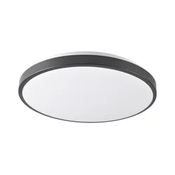 LED plafonsko svetlo LIBRA LED/24W/230V 4000K prečnika 39 cm, crno