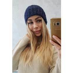 Cap with fastening Ariana K299 dark blue