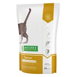 Natures Protection hrana za mačke Senior - Živina 400g