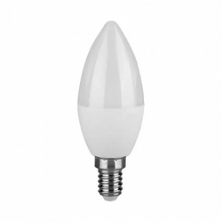 V-TAC Led sijalica, 3.7W, 3000K, E14, C37, 214216, Bela