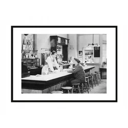 shumee PLAKAT ZA SLIKE V OKVIRJU 33x43 cm Retro P1303