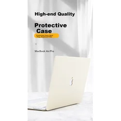 DiYiGongFang Zaštitna maska za Apple MacBook Air 13/13.3 M1, krem