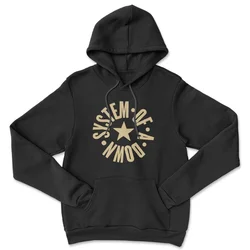 System of a Down Circle Star Logo Black L Kapuco