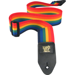Ernie Ball 4044 Rainbow Polypro Guitar Strap duginih boja kaiš za gitaru