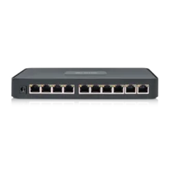 PoE mrežni switch, 10 port RJ-45, 8 PoE, rack ugradnja